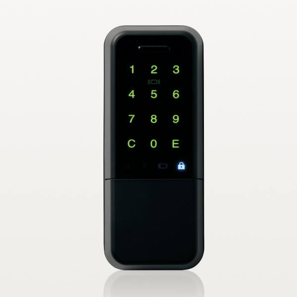 GOAL ラレシア LaresIA 1ロック LXシリンダー カバークローズ型 ブラック 33〜43mm 取付：テープ 開閉センサーあり 407530