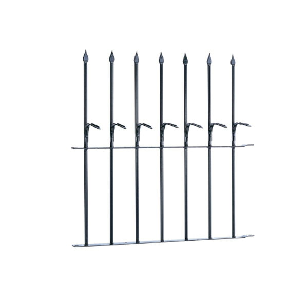 受注生産 エイト 忍び返し16型 鉄製 黒 9×500×500mm H1701