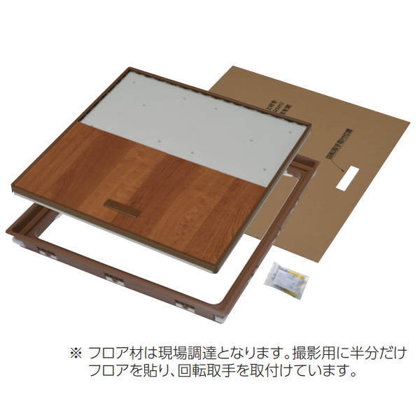 YPC（吉川化成） 気密 床下点検口 600型 適応板厚；15mm YT615K-（WH/L/M/D/G）...