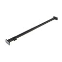 平安伸銅工業 突ぱりパワフルポール 小 マットブラック 耐荷重50〜30kg 幅75〜120cm RTB-75 1本