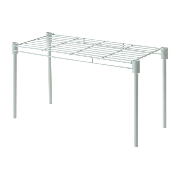 平安伸銅工業 キッチン重ね棚 ホワイト SA-10 1台