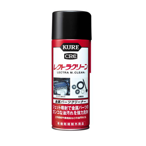 ジェット噴射でエンジン各部や金属部品に固着した汚れを強力に溶解して落とす洗浄剤 用途 金属部品の油汚れの洗浄。 オイルやグリース、ワックス、ピッチなどを強力に洗浄します。 ジェット噴射で汚れをすばやく除去します。 自動車部品や工作機械、農機具などの油汚れの洗浄にも効果を発揮します。 成分：石油系溶剤、アルコール類 内容量：380ml 製品サイズ：200×Φ66（mm） 製品重量：410g 消防法分類：第1石油類、危険等級2