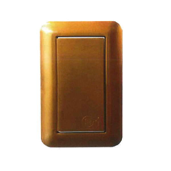 Plapper 銅配合特殊プラスチック 照明スイッチカバー 1口 C-04P