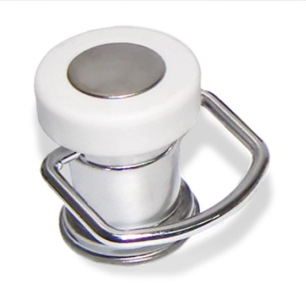 ニューヒカリ ルーム戸当 (フック付) シルバー白ゴム SH-TR15SW