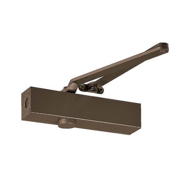 ニュースター ドアクローザ スタンダード型 ストップ付き S-7001 アンバー