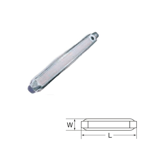 Rakuten - ひめじや 枠式ターンバックル枠のみ（S311） TB-6W 1個