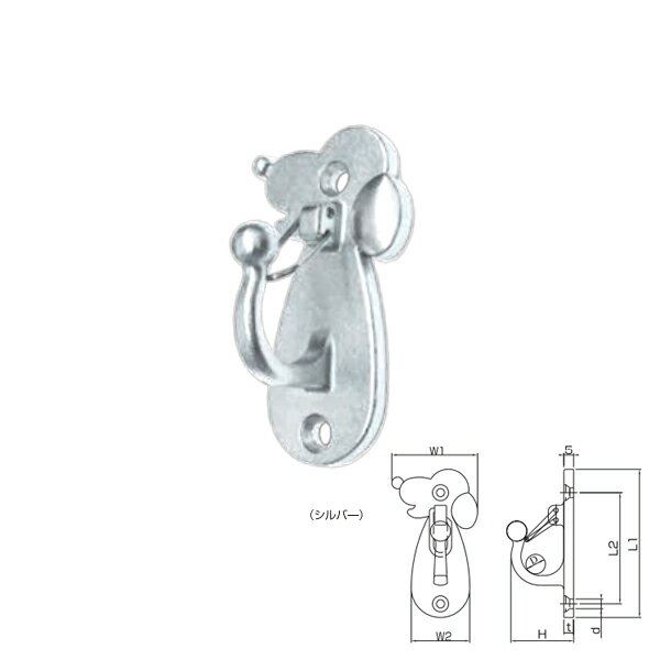 ひめじや わんこフック（PAT.） WAN-1 1個