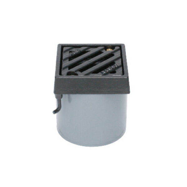 カネソウ 鋳鉄製ルーフドレン EMYF-1-75 75mm（3インチ） C寸法80～200mm たて引き用 打込型 差し込み式 バルコニー・廊下・踊場用