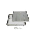 カネソウ フロアーハッチ MSELW-M 6080 充填用 屋内用 密閉形(二重防水・防臭形)ステンレス製 ハンドルなし