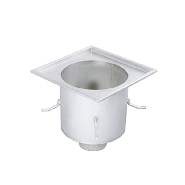 カネソウ HACCP対応 ドライ厨房用サニタリートラフ（ステンレス製） 集水桝 DRY-M200