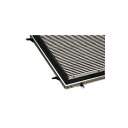 カネソウ ステンレス製玄関マット QM15-1200×600 一般歩行用 ノンスリップタイプ すきま8mm 枠付