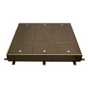 カネソウ マシンハッチ S-14EC-L-600×1200 T-14仕様 1時間遮炎 縞鋼板蓋 一般形 スチール製 ステンレス目地 ハンドル付