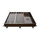 カネソウ マシンハッチ W-14E-L-800 T-14仕様 1時間遮炎 充填用 密閉形(防水・防臭形) スチール製 ステンレス目地 ハンドルなし