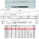 川喜金物 3618型 スライドレール(3段引) 300mm 3618-300 1組 51884