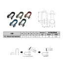 水本機械 リベット式シャックル（