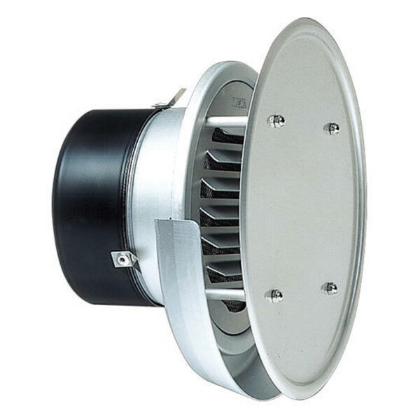 適用パイプ：スパイラル管（内径φ150） 防火ダンパー（バイメタル式）：72℃ 防虫網：ステンレス16メッシュ 換気有効面積：97平方センチメートル 仕上 　本体：アルマイト処理（防風板前面のみクリア塗装） 　ダンパー部：カチオン塗装 材質 　本体：アルミニウムt=0.8mm（防風板前面のみ　t＝1.0mm） 　ダンパー部：磨鋼板t＝1.6mm 注）局所換気扇へのご使用はおやめください。 ※防火ダンパーを密閉または半密閉の燃焼設備（給湯器、ふろ釜等）の排気ダクト等に使用すると、誤作動によりダンパーが閉じて不完全燃焼等、危険な場合がありますので使用しないでください。●お支払い方法で代引きはできません。 ●一般の宅配便のような細かいお時間指定や日曜、祝日配送、夜間配送ができません。 ●北海道、沖縄県、九州、離島へのお届けは別途送料お見積もりになります。 ※再配送が有料、もしくは再配送ができない場合があります。 ●モニターによりカラーや実物の感じが異なる場合がございます。ご了承ください。 ●お届け先が個人宅の場合配送できないことがあります。