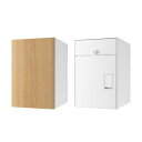 ナスタ 宅配ボックス NastaBox+Post 前入後出 シリンダ錠 Lサイズ 木目色 KS-TL06T●-P475-■
