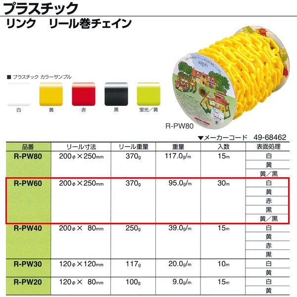 ˥å ץ饹å  ꡼봬 R-PW60 6.0mm30m