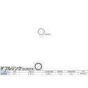 ニッサチェーン ステンレス ダブルリング SUS316 SWR8-8 線径0.8mm 500個入