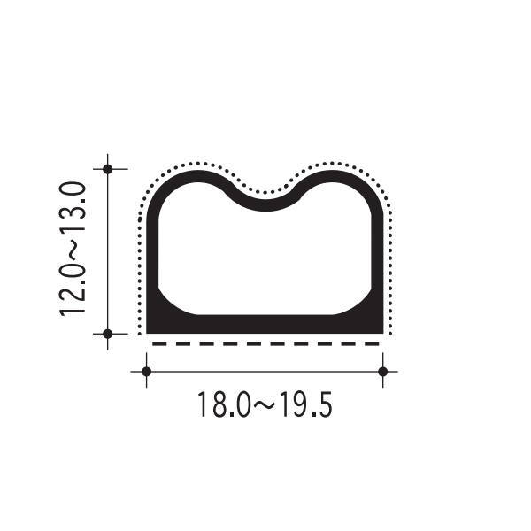 ピンチブロック スライド加工 ＃26-B-1-S 黒 長さ2000mm