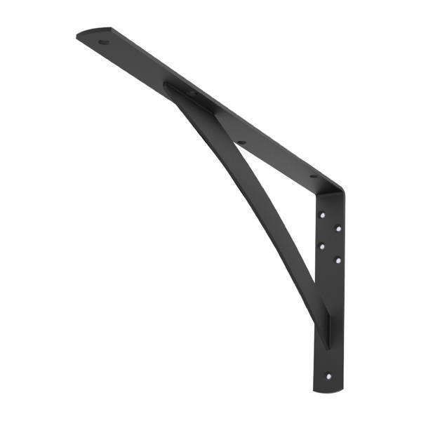 サヌキ カウンターブラケット 250×500×38mm ブラック LY-835B 1本