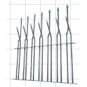エイト 忍び返し 猫よけ忍び返し13型 ステンレスSUS304製 C3400