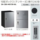 神栄ホームクリエイト 宅配ボックス(テンキー式) MS72R-BL型 H540×W360×D280mm SK-CBX-MS72R-BL 1台