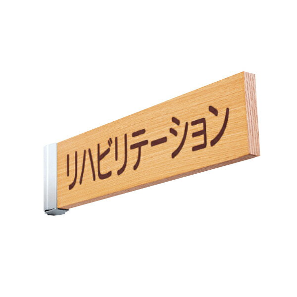 Rakuten - 神栄ホームクリエイト 一般室名札 突出型 SK-WN-1T H80×W250×D18mm 文字入