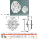 神栄ホームクリエイト 丸型レジスター プラスチック成型網付 シルバーホワイト SRM-75P 1個