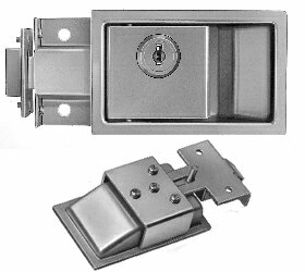 末広金具 2465-N-1 点検口扉用自動錠