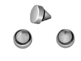 末広金具 2M 防音戸当ゴム グレー