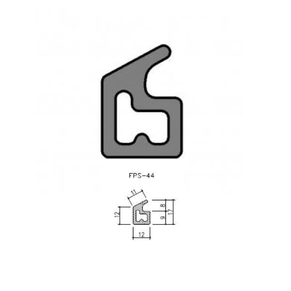 末広金具 FPS-44 ネスカルエアタイトゴム 切り売り1m長単価