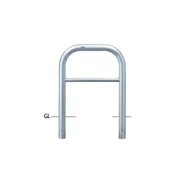 サンポール アーチ 固定式 AH-8U75-800 φ76.3(t3.0) W750×H800