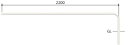 サンポール ジョイント式自転車アーチ エンド支柱 固定式 FAA-42UJ24-E φ42.7(t2.3) WP2400用 H350