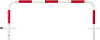 サンポール アーチ 固定式 FAA-7U20-650(RW) φ60.5(t2.8) W2000×H650