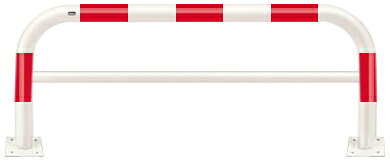サンポール アーチ ベース式 FAH-11B20-800(RW) φ101.6(t4.2) W2000×H800