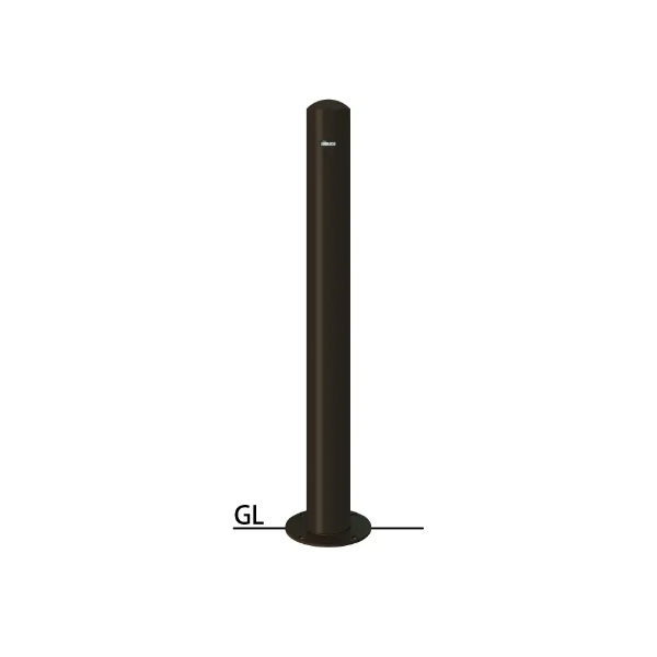 材質：スチール 仕様：フックなし サイズ：φ101.6(t3.2) H1000 重量：約9.9kg 仕上げ：焼付塗装 アンカーボルトは別途です。●お支払い方法で代引きはできません。 ●沖縄県、北海道、離島のお客様は別途お見積りとなります。 ●直送の場合メーカー指定便のため、運送会社のご選択はできません。お時間指定もできません。 ●ご注文後のご変更、キャンセルはできません。