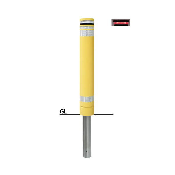 サンポール リサイクルゴム＋ソーラー再帰反射 固定式 RB-233U-SOL(SYR)