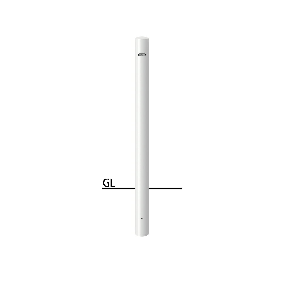 サンポール ピラー 固定式 FPA-8U-F00 フックなし φ76.3(t2.8) H850