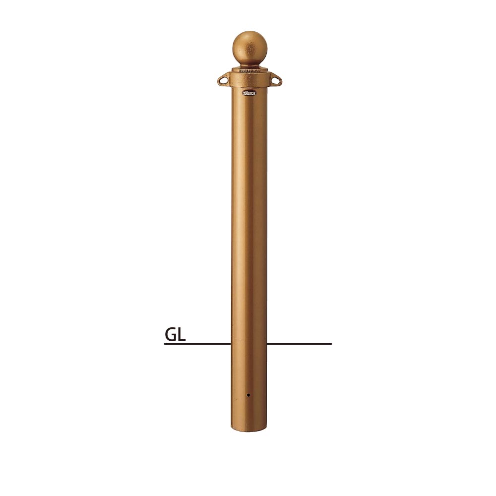 サンポール ピラー クラシックタイプ 固定式 FPB-11U φ101.6(t3.2) H850