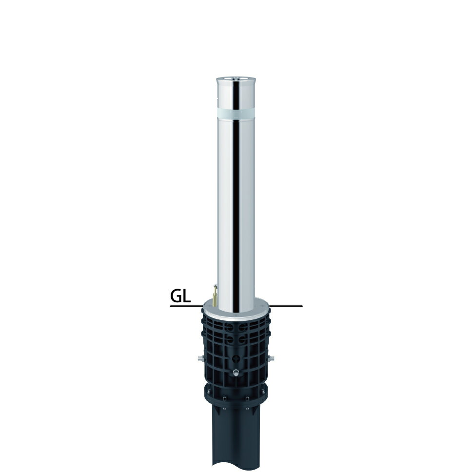 サンポール リフター上下式(バリアフリータイプ) LA-12KC-E-BF φ114.3(t2.5) H690