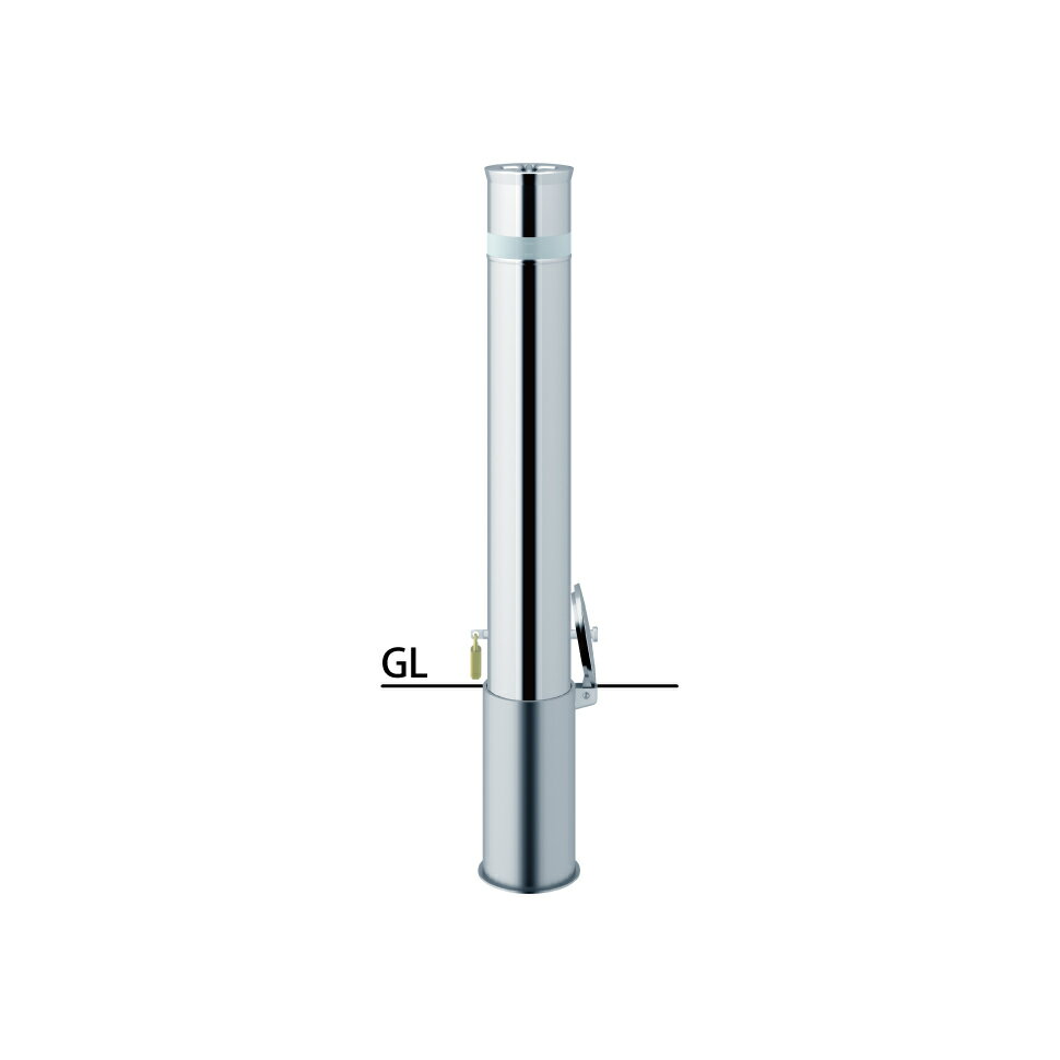 品名:リフター差込式カギ付 施工タイプ:差込式カギ付 材質:ステンレス 仕様:クサリなし,南京錠40mm付　反射テープ付 サイズ:φ114.3(t2.5) H700 重量:約11.7kg 仕上げ/カラー:#400 備考:●こちらの商品はメーカー少量在庫記載品です。 ●通常業者向けの運送会社になりますのでお時間指定はできません。日曜日祝日配送もできないです。 ●離島のお客様は別途お見積りとなります。北海道、沖縄県もお見積りになる場合があります。 ●直送の場合メーカー指定便のため、運送会社のご選択はできません。山奥やトラックの入れない道幅の場合配送できないことがあります。地域によっては個人宅配送ができないこともあります。 ●ご注文後のご変更、キャンセルはできません。 ●ご注文後の発注のため受注生産ではなくても稀に欠品の場合もあります。