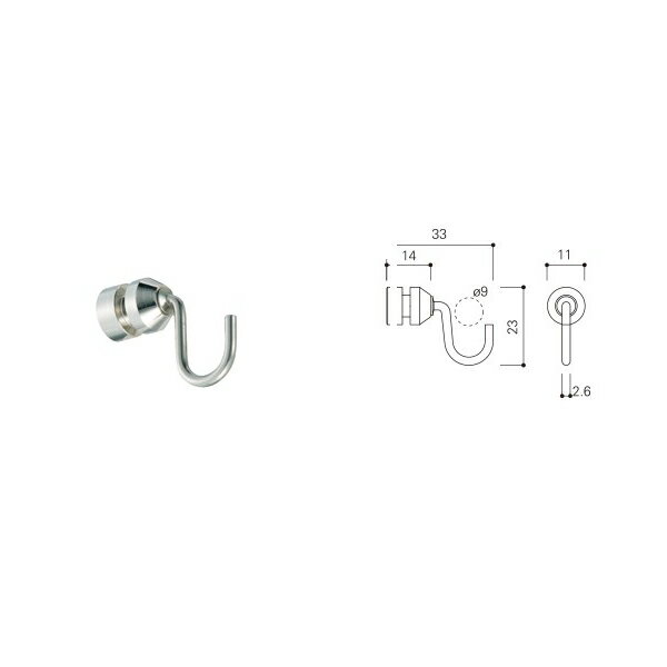 タキヤ KBフック 10kg K type 軽量タイプ シルバー