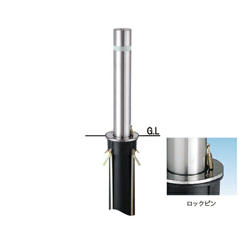 帝金 バリカー 上下式 310-L 径114.3×t2.5 H690