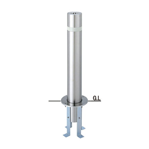 帝金 バリカー 上下式 固定式 310-SD 径114.3×t2.5 H690