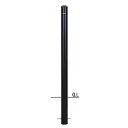 帝金 バリカー ピラー型 固定式 52-A フックナシ茶 径60.5×t2.3 H850