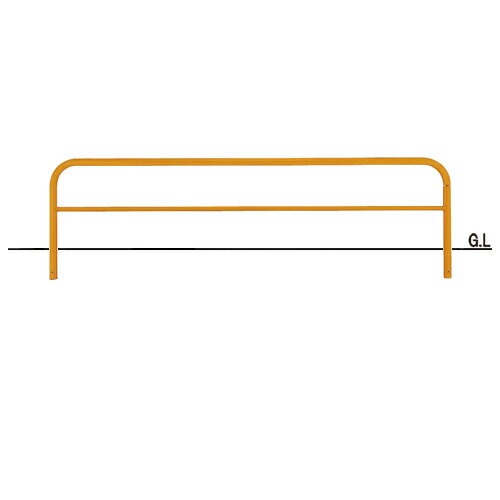 材質:スチール製 施工方法:固定式 サイズ:φ60.5×t2.8 W3000 H650 重量:23.3kg 備考:●通常業者向けの運送会社になりますのでお時間指定はできません。日曜日祝日配送もできないです。 ●離島のお客様は別途お見積りとなります。北海道、沖縄県もお見積りになる場合があります。 ●直送の場合メーカー指定便のため、運送会社のご選択はできません。山奥やトラックの入れない道幅の場合配送できないことがあります。地域によっては個人宅配送ができないこともあります。 ●ご注文後のご変更、キャンセルはできません。 ●ご注文後の発注のため受注生産ではなくても稀に欠品の場合もあります。