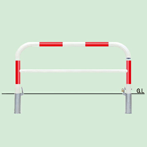 材質:スチール製 施工方法:脱着式カギ付 サイズ:φ60.5xt2.8 W1500 H650 重量:17.6kg 備考:※25mm南京錠付●通常業者向けの運送会社になりますのでお時間指定はできません。日曜日祝日配送もできないです。 ●離島のお客様は別途お見積りとなります。北海道、沖縄県もお見積りになる場合があります。 ●直送の場合メーカー指定便のため、運送会社のご選択はできません。山奥やトラックの入れない道幅の場合配送できないことがあります。地域によっては個人宅配送ができないこともあります。 ●ご注文後のご変更、キャンセルはできません。 ●ご注文後の発注のため受注生産ではなくても稀に欠品の場合もあります。