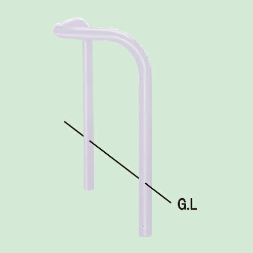 帝金 固定式 82R-A白 φ60.5×t2.8 W500×500 H650