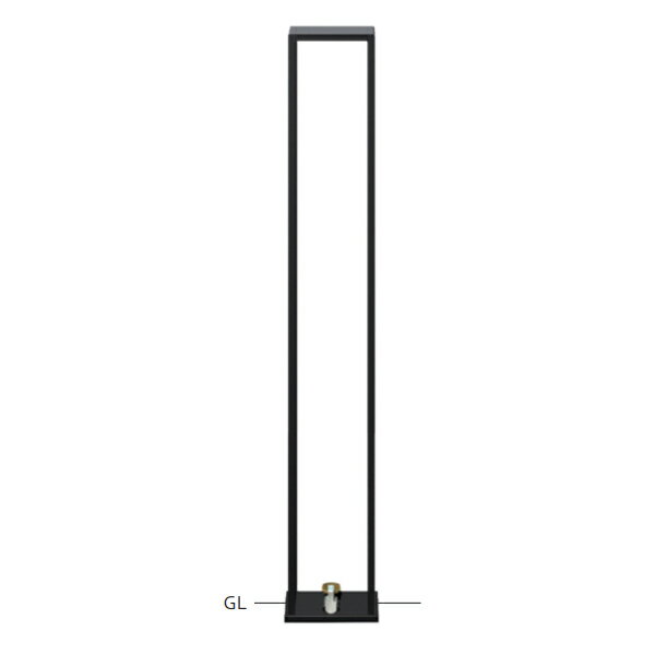 帝金 コンセント内蔵型ボラード 脱着式 FC100CK-095H □100 GLH700mm